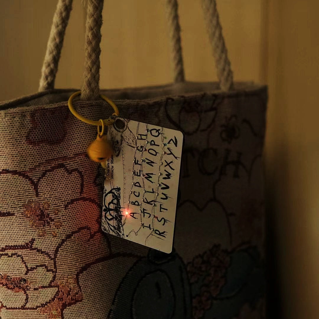 Upside Realm LED Message Board | Handmade Stranger-Inspired Light Art